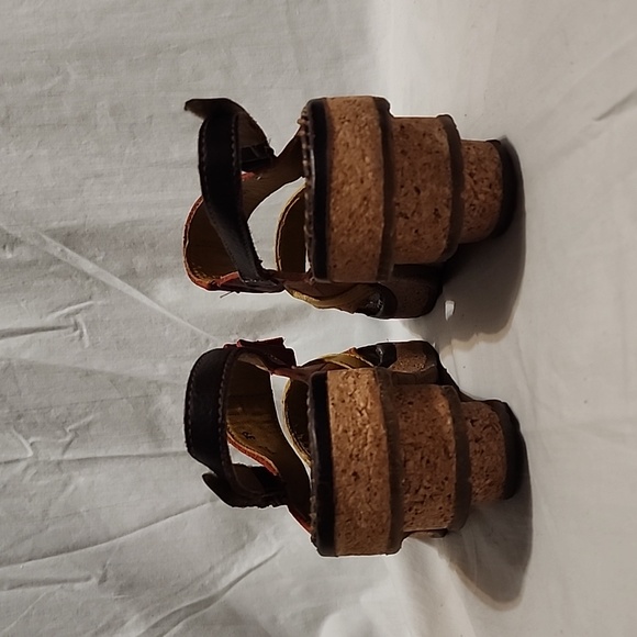 Art Company Art Levels W992 Womens Leather Wedge Sandals, size 39 - Picture 5 of 9